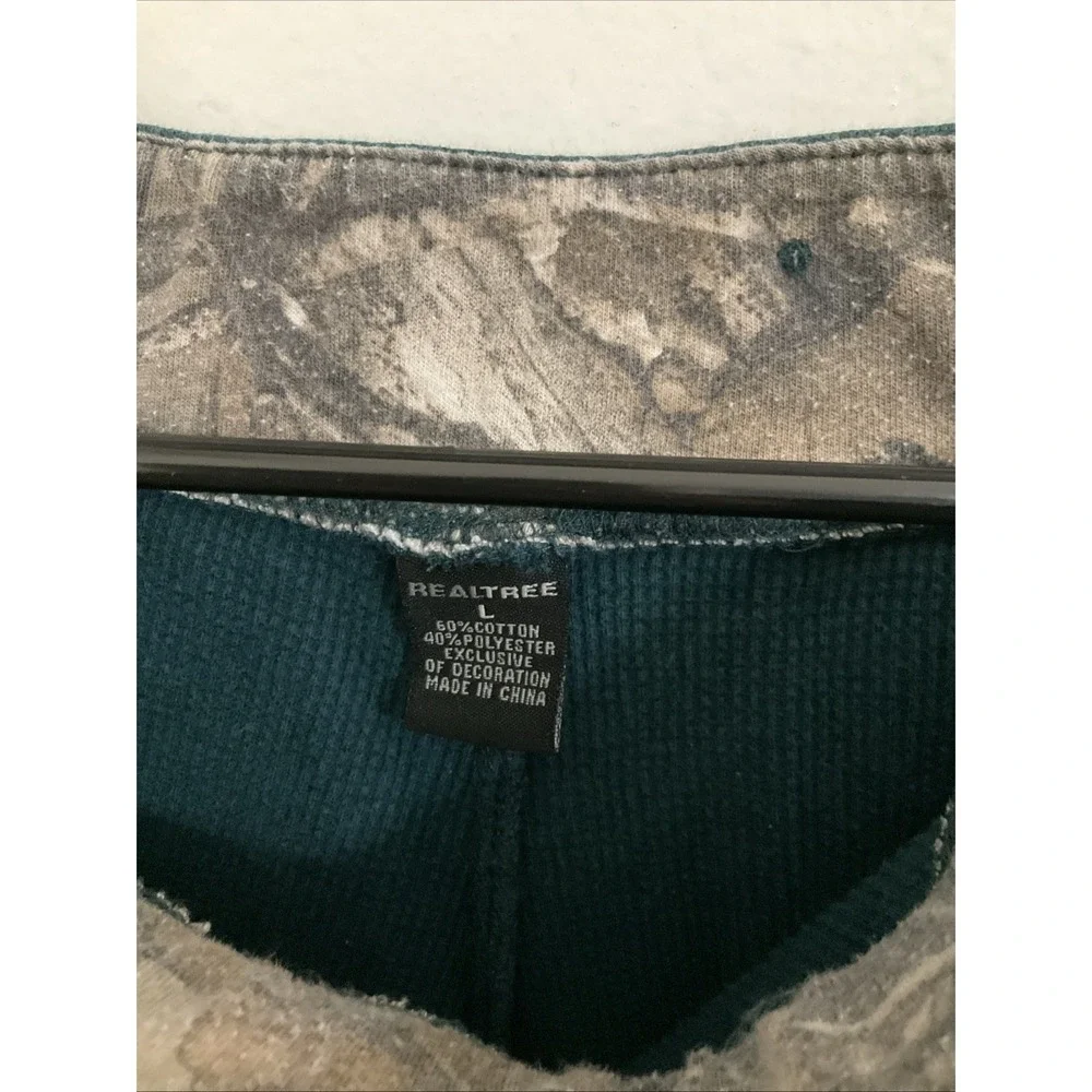 Realtree Green Sweatpants Camo Size Large